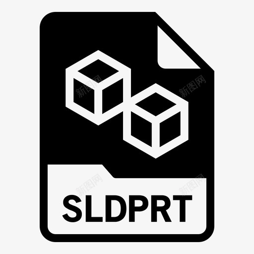 sldprt文档文件svg_新图网 https://ixintu.com 文件 格式 sldprt 文档 3d 图形