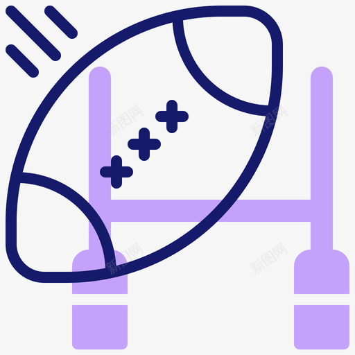 球门柱橄榄球7线颜色svg_新图网 https://ixintu.com 球门 门柱 橄榄球 颜色