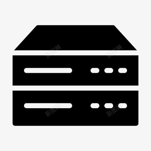 数据库服务器数据中心大型机svg_新图网 https://ixintu.com 数据库 服务器 数据中心 大型机 存储 通信 字形