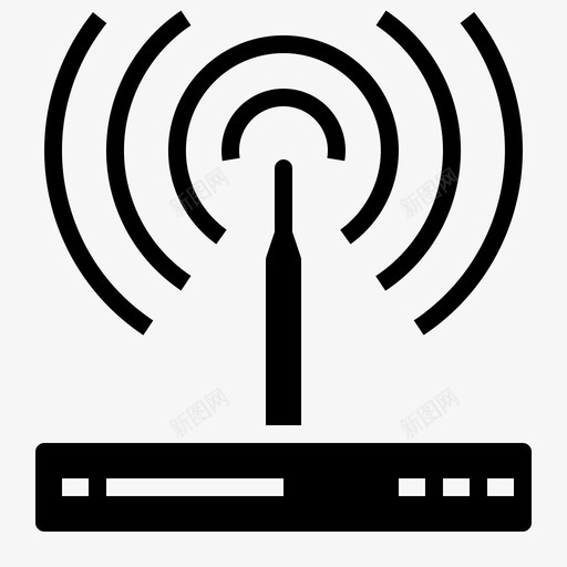 无线宽带调制解调器路由器svg_新图网 https://ixintu.com 无线 宽带 调制解调器 路由器 wifi 数字 经济