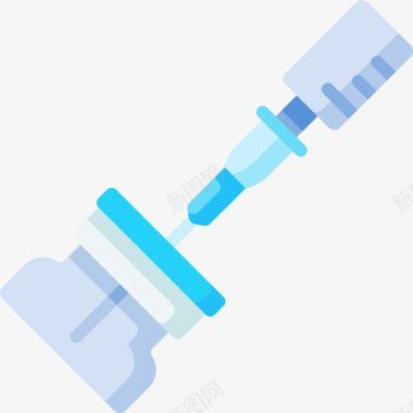 疫苗疫苗开发5扁平图标
