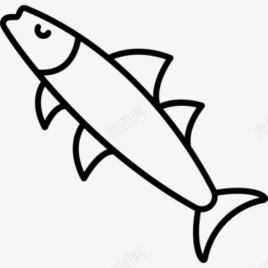 巨鲭鱼鱼食物图标