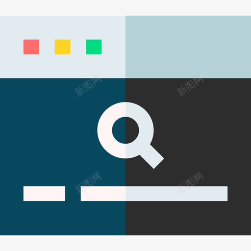 搜索者在线营销51扁平svg_新图网 https://ixintu.com 搜索 在线 营销 扁平
