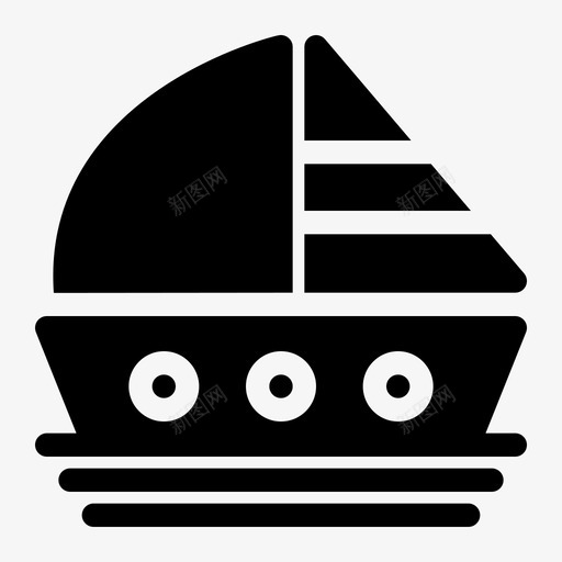 帆船钓鱼海上svg_新图网 https://ixintu.com 帆船 钓鱼 海上 交通 运输 立体式