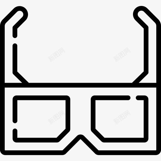 3d眼镜家庭休闲活动9线性svg_新图网 https://ixintu.com 3d 眼镜 家庭 休闲活动 线性