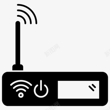wifi调制解调器internet设备网络路由器图标