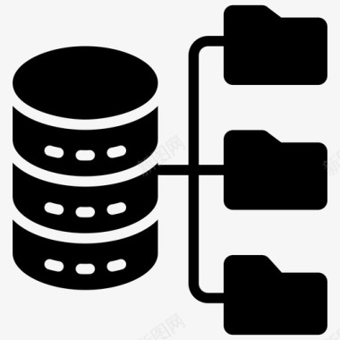 数据库文件共享数据库存档数据库文件图标
