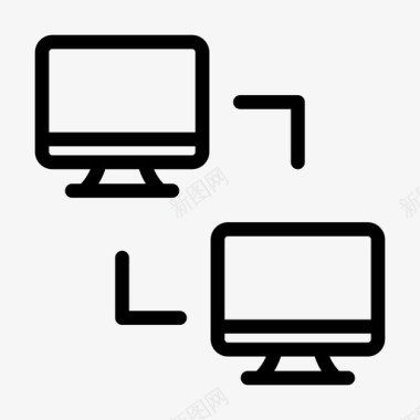 lcd传输数据交换图标