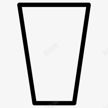 玻璃瓶子杯子图标
