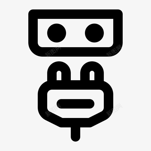 插件充电连接器svg_新图网 https://ixintu.com 插件 充电 连接器 电源 插座