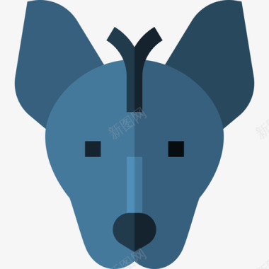 Xoloitzculintel狗品种18扁平图标