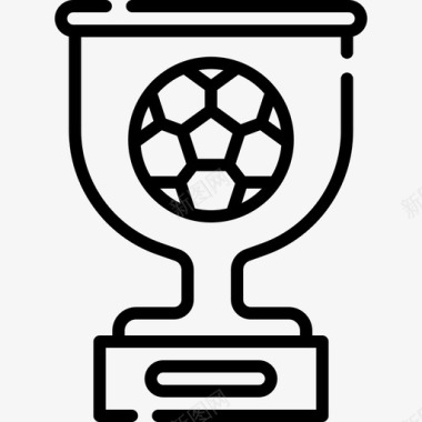足球杯巴西19直线型图标