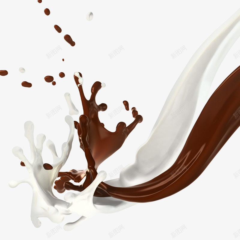 液体牛奶巧克力png免抠素材_新图网 https://ixintu.com 液体 牛奶 巧克力