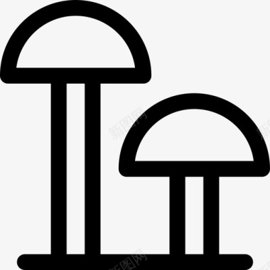 蘑菇自然158直系图标