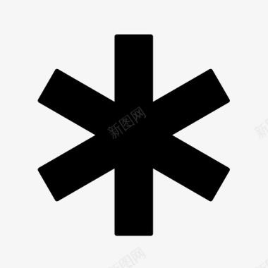医学符号十字架医院图标