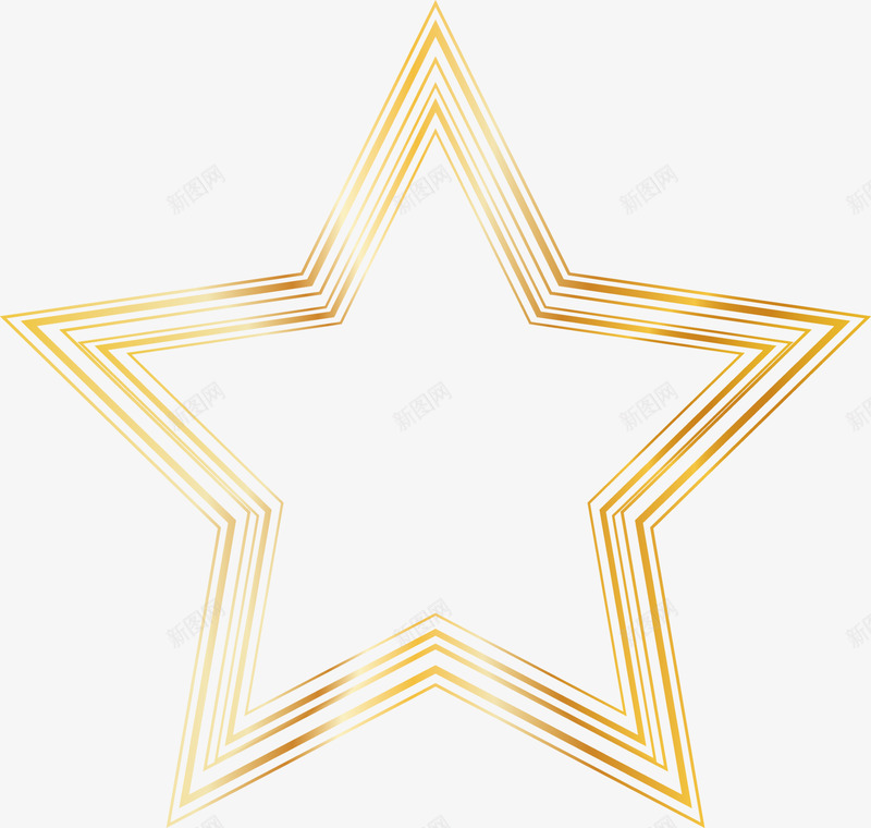 金色五角星装饰壁纸装饰壁纸png免抠素材_新图网 https://ixintu.com 装饰 壁纸 金色 五角星