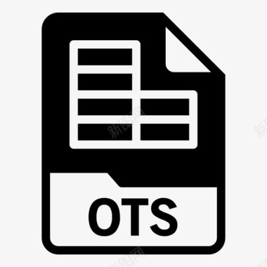 ots文档扩展名图标