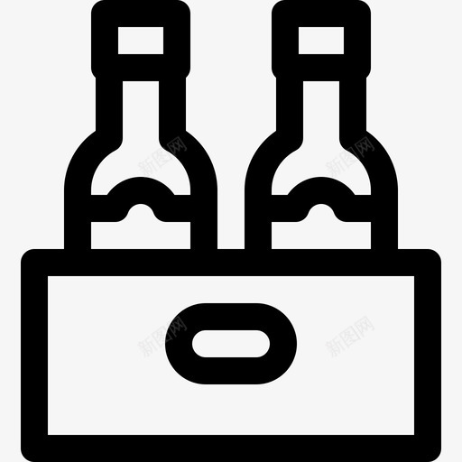 啤酒盒夏季派对47直线型svg_新图网 https://ixintu.com 啤酒 夏季 派对 直线 线型