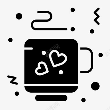 咖啡爱情茶图标