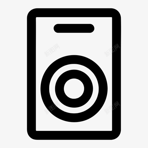 扬声器缓冲器电子svg_新图网 https://ixintu.com 电子 扬声器 缓冲器 音乐 剧院 配件