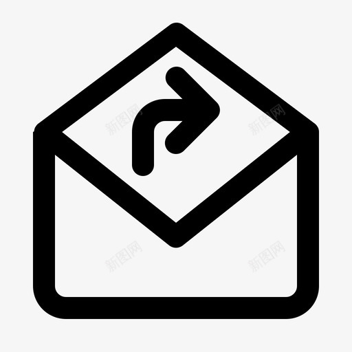 电子邮件回复信封信件svg_新图网 https://ixintu.com 电子邮件 回复 信封 信件 邮件 发件箱 线路