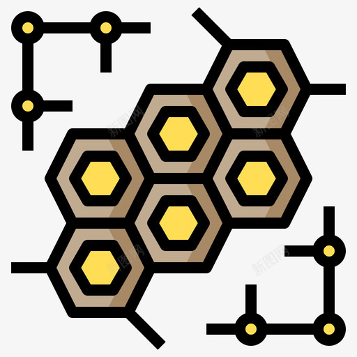 分子生物化学31线性颜色svg_新图网 https://ixintu.com 分子 生物化学 线性 颜色