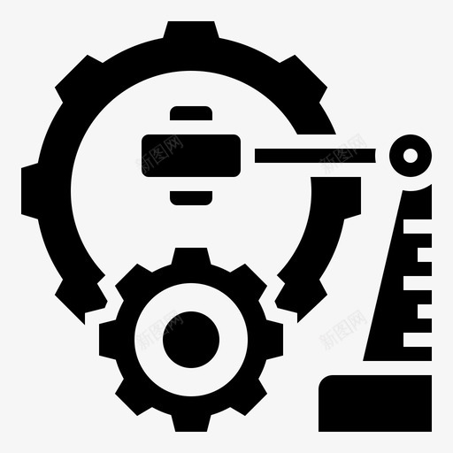 工业技术齿轮机器svg_新图网 https://ixintu.com 工业技术 齿轮 机器 生产 工业