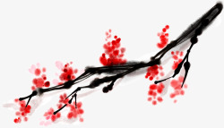 红梅中国古风动植物壁纸动植物壁纸素材