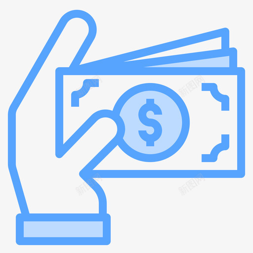 金融金融53蓝色svg_新图网 https://ixintu.com 金融 蓝色