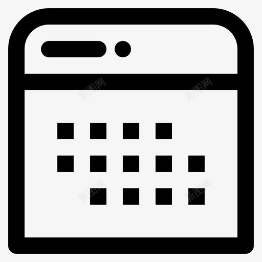 时间和日期日历假日svg_新图网 https://ixintu.com 时间 日期 日历 假日 时间表