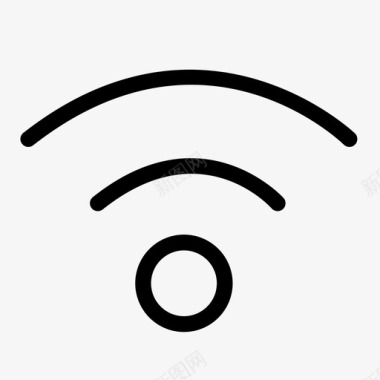 wifi酒吧连接图标