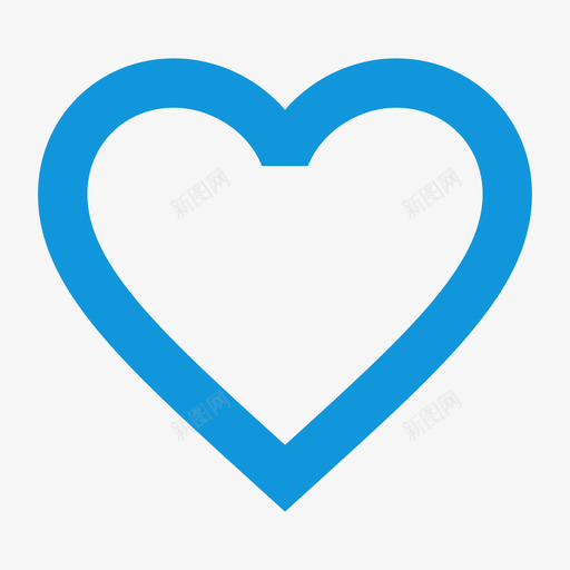 空爱心svg_新图网 https://ixintu.com 爱心