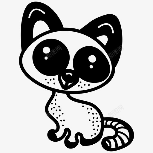 猫画卡通动物猫卡通svg_新图网 https://ixintu.com 卡通 猫画 动物 家畜 小猫 可爱 字形 矢量 矢量图 图标