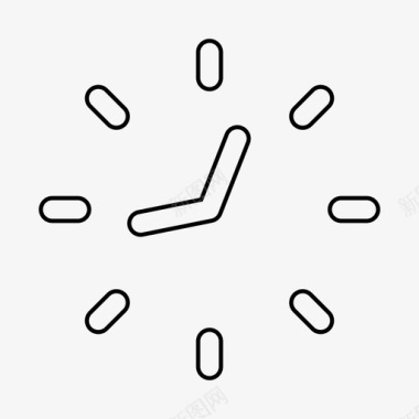 计时器时钟滴答器图标