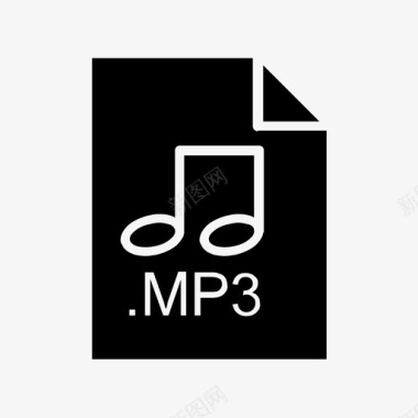 mp3文件音频格式图标