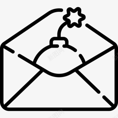 邮件网络安全55直邮图标