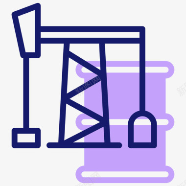 油泵工业93线性颜色图标