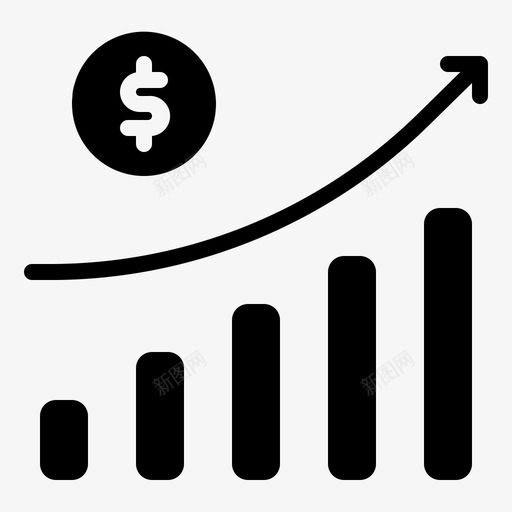 增长银行业金条svg_新图网 https://ixintu.com 金融 增长 银行业 金条 商业 金锭 铭文