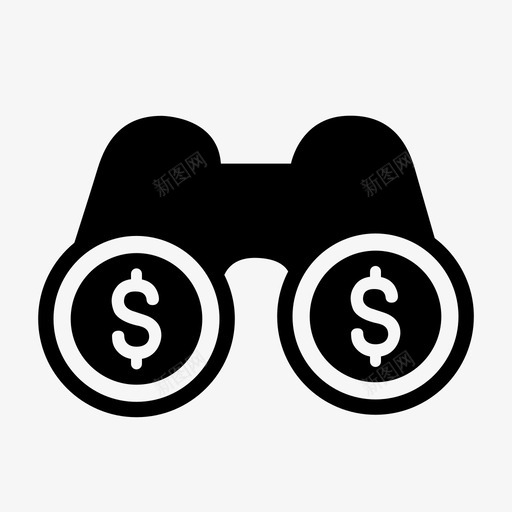 投资望远镜金融svg_新图网 https://ixintu.com 投资 望远镜 金融 市场 货币