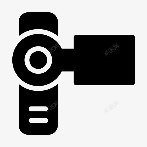 照相机拍摄单反相机svg_新图网 https://ixintu.com 照相机 拍摄 单反 相机 电影 录音 媒体 字形