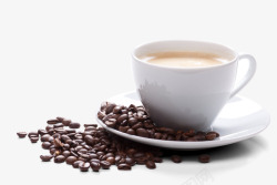 咖啡杯咖啡豆厨房类素材
