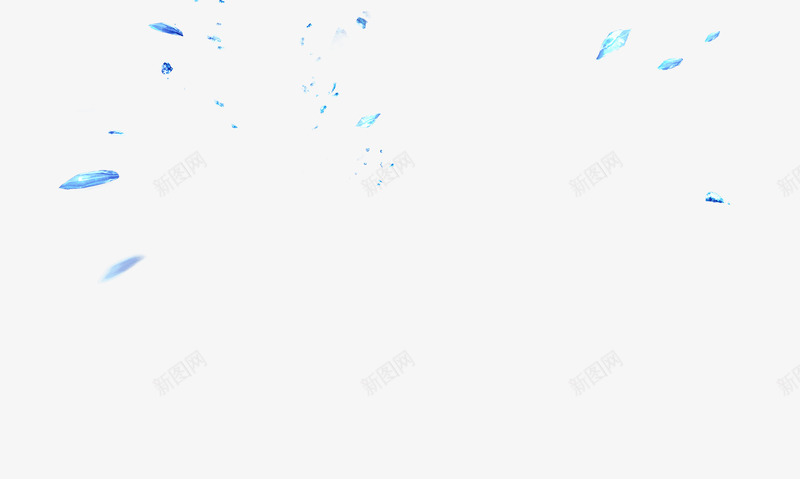蓝色碎片海报装饰壁纸装饰壁纸png免抠素材_新图网 https://ixintu.com 装饰 壁纸 蓝色 碎片 海报