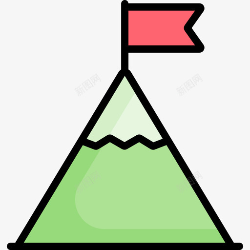 目标自我意识2线条颜色svg_新图网 https://ixintu.com 目标 自我意识 线条 颜色