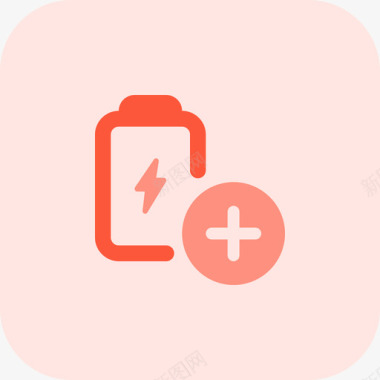 充电电池和电源1tritone图标