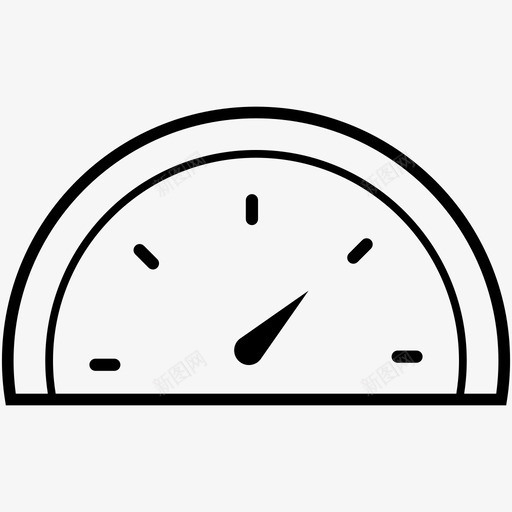 速度表仪表板线条图标svg_新图网 https://ixintu.com 速度 度表 仪表板 线条 图标