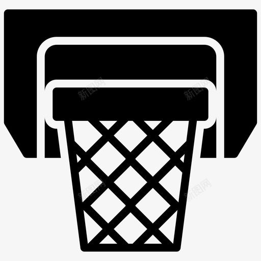 篮球圈篮板篮球球门svg_新图网 https://ixintu.com 篮球 篮板 球门 球网 篮球架 裁判 材料 字形 矢量 矢量图 图标