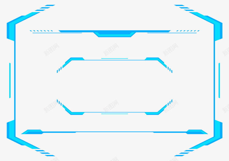未来科技人工智能不规则边框设计人工智能科技框未来科png免抠素材_新图网 https://ixintu.com 未来 科技 人工智能 不规则 边框 设计