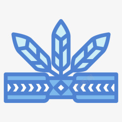 蓝色头带头带附件26蓝色高清图片