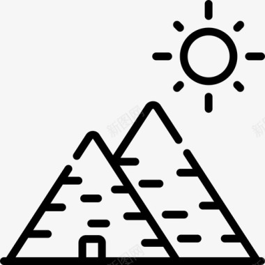 金字塔考古学40直线图标