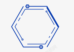 未来科技人工智能不规则边框设计人工智能科技框未来科素材